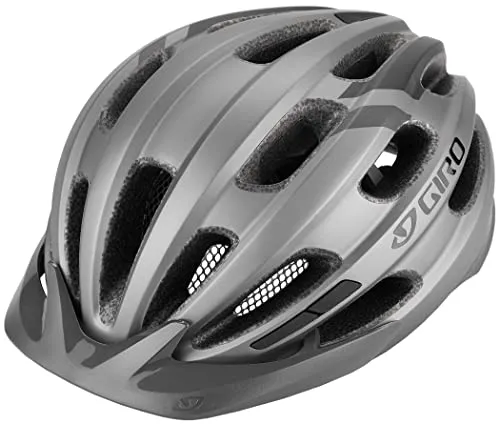 Giro Register Matte Titan UA Fahrradhelm - Leichter Fahrradhelm mit In-Mold-Polycarbonat-Schale und 22 Belüftungsöffnungen für optimalen Komfort. Mit dem Roc Loc Sport Anpassungssystem sitzt er sicher und bequem.