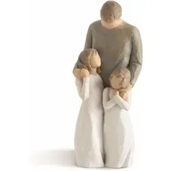 Willow Tree 26232 Figur Mein Mädchen - Figur in 20 cm, handbemalt aus Harz. Ideal zum Verschenken oder Ausstellen, feiert die liebevollen Beziehungen zwischen Eltern und Kindern.