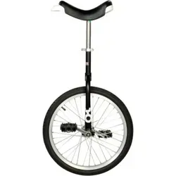 QU-AX Only One Einrad 20 Zoll - schwarz - Akrobatik: Das QU-AX Only One Einrad mit 20 Zoll Reifen ist perfekt für Einsteiger und Kinder, um das Einradfahren zu erlernen und den Sommer aktiv zu genießen.