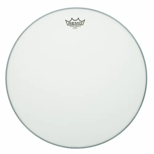 Remo VE0118–00 Trommelkopf „Vintage Emperor“ 45,7 cm - Vintage Emperor Snare/Tom-Trommelkopf, beschichtet, 45,7 cm. Ideal für druckvolle Beats, akzentuiert Mittel- und Tieffrequenzen und bietet eine außergewöhnliche Lebensdauer.