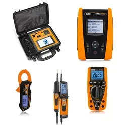 HT Instruments HT-PP-2S+ Profi-Werkstattausrüstung - Zubehör für Messtechnik mit umfassendem Set, inklusive Installationstester und Multimeter, ideal für professionelle Anwendungen in der Elektrotechnik.