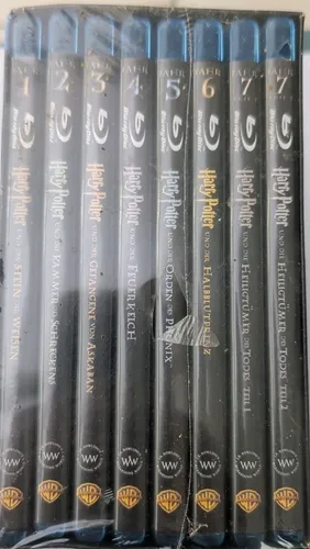 Harry Potter BluRay The Complete Collection   8 Teile Neu OVP Box etwas lädiert