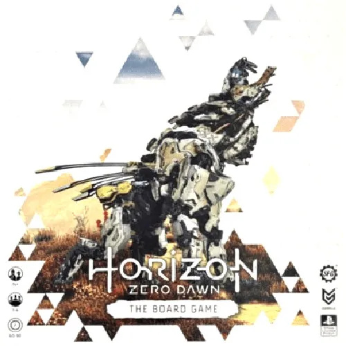 Steamforged Games Horizon Zero Dawn Brettspiel - Englische Version - Taktisches Actionspiel für 1-4 Spieler mit Deckbau und Charakterfortschritt, ideal für Fans von Horizon Zero Dawn und abenteuerlichen Brettspielen.
