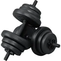 ArtSport Hantel-Set, 2er Hantelset mit 2 Kurzhanteln - Hantelsets für effektives Training, inklusive 2 Kurzhanteln und 8 Gewichten für individuelle Anpassung, ideal für Fitness zu Hause.