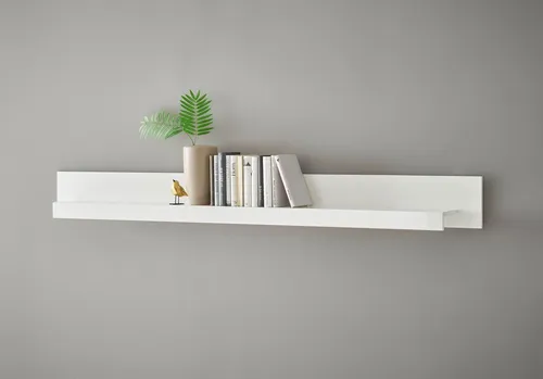 Wandboard INOSIGN "Cantara" - modernes Hängeregal, 200cm, weiß hochglanz - Regale aus FSC-zertifiziertem Holzwerkstoff, vielseitig einsetzbar und ideal für ein individuelles Zuhause.