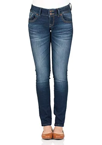LTB Jeans Damen Molly Jeans, Sian Wash, 32W / 30L - Stylische Jeans für Damen mit zwei aufgesetzten Taschen am Gesäß, angenehmer Tragekomfort und weicher Haptik – perfekt für jeden Anlass!