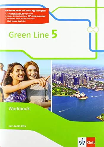 Green Line 5: Workbook mit Audios Klasse 9: Workbook mit Audios Klasse 9. Bundesausgabe ab 2014 (Green Line. Bundesausgabe ab 2014)