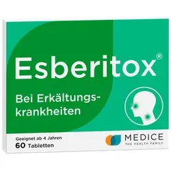 Esberitox Tabletten zur Unterstützung des Immunsystems - Die Esberitox Tabletten bieten eine einzigartige Kombination aus pflanzlichen Inhaltsstoffen zur Unterstützung der Immunabwehr. Ideal für die kalte Jahreszeit.