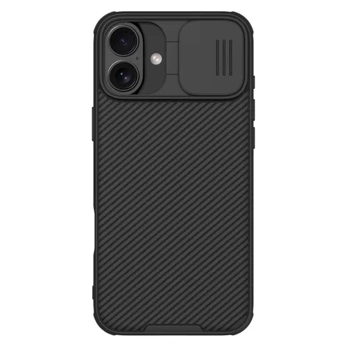 Nillkin CamShield PRO Magnetic Hard Case for Apple iPhone 16 Black (Apple iPhone 16) (CamShield Pro Magnetic Case AP iPhone16 Black)