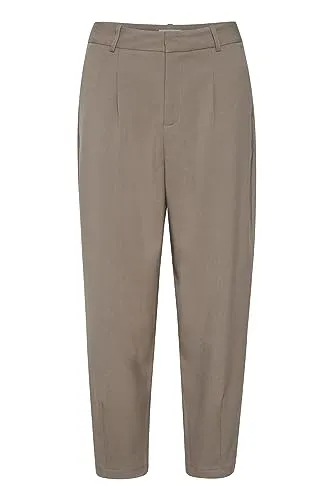 KAFFE Stoffhose KA Merle - Falten - Stoffhose in Regular Fit mit hoher Taille und knöchellanger, tapered Passform für einen trendigen Look.