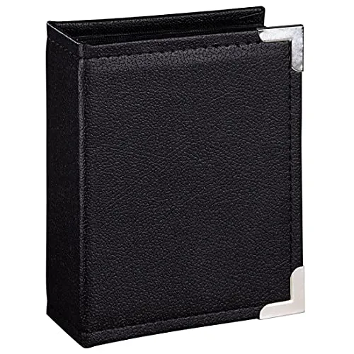 Hama Einsteckalbum "New York City" (Fotoalbum für 200 Fotos im Format 10x15, schwarze Innenseiten, 2 Einsteck-Taschen pro Seite) schwarz