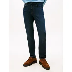 Tommy Hilfiger DENTON Slim Straight Fit Jeans in Blau 40 - Hochwertige Denim-Jeans mit 99% Baumwolle für optimalen Tragekomfort, gerade Beinform in stilvollem Blau, ideal für lässige Outfits.