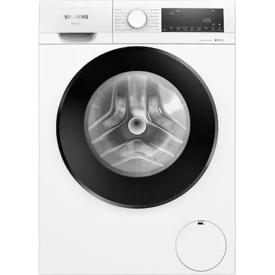 Siemens WG34G2070 iQ500 Waschmaschine 8 kg, 1400 U/min. mit varioSpeed - Waschmaschine mit 8 kg Fassungsvermögen, bietet schnelle Waschgänge und automatisierte Fleckenentfernung für optimale Ergebnisse.