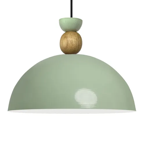 bamyum Yimpi Vintage Küchenlampe Ø30 cm, minzgrün - Lampen für Esstisch und Wohnzimmer, im Retro-Design mit E27-Fassung für individuelle Lichtstärke. Ideal für Küche, Büro oder Café.