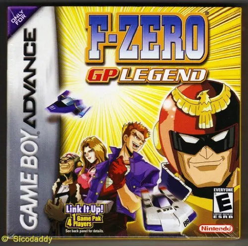 F-Zero GP Legend - Rasante Rennaction für Game Boy Advance, erlebe spannende Rennen mit futuristischen Fahrzeugen und verbesserten Grafiken.