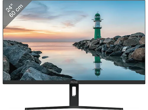 PEAQ PMO S245-VFC 24 Zoll Full-HD Monitor mit 120 Hz - 24 Zoll Full-HD Monitor mit 6 ms Reaktionszeit und 120 Hz, ideal für flüssiges Gaming und Multimedia-Entertainment.