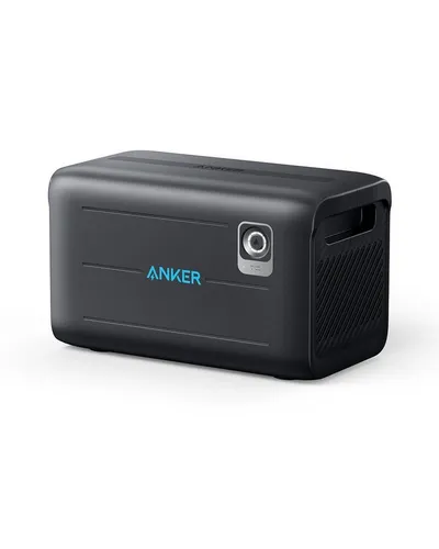 Anker Solix 760 Erweiterungsbatterie - 2048 Wh, verdoppelt die Kapazität auf 4096 Wh für zuverlässige Energieversorgung bei Outdoor-Aktivitäten und Notfällen