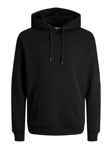 JACK & JONES Male Hoodie Sweat - Kapuzenpullover für Herren, bequemer Schnitt aus 61% Polyester und 39% Baumwolle, ideal für lässige Outfits und gemütliche Tage.