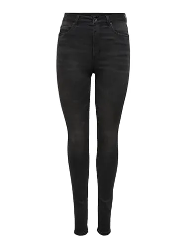 ONLY Onlroyal Life Hw Sk Dnm Bj13963 Noos Jeans – Skinny Fit High Waist - Jeans für Frauen, Skinny Fit und High Waist, aus extra elastischem Denim für hohen Tragekomfort – ideal für Freizeit und Party!