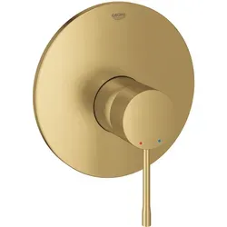 Grohe Einhand-Brausebatterie ESSENCE Cool Sunrise gebürstet (19286GN1) - Elegante Einhand-Brausebatterie in gebürstetem Design, ideal für stilvolle Badezimmergestaltungen und einfache Handhabung.