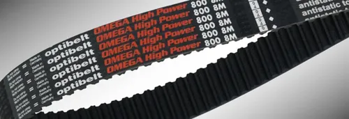 optibelt 1540 14M 500 HIPO OMEGA High Power (Wickel) Zahnriemen, Gummi 1083433 1