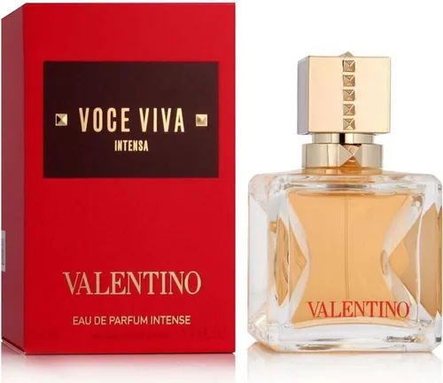 Valentino Voce Viva Intensa Eau de Parfum für Damen 50 ml - Damenduft mit blumigen und warmen Noten, der für selbstbewusste Frauen entwickelt wurde. Langanhaltend und ideal für besondere Anlässe oder den Alltag.