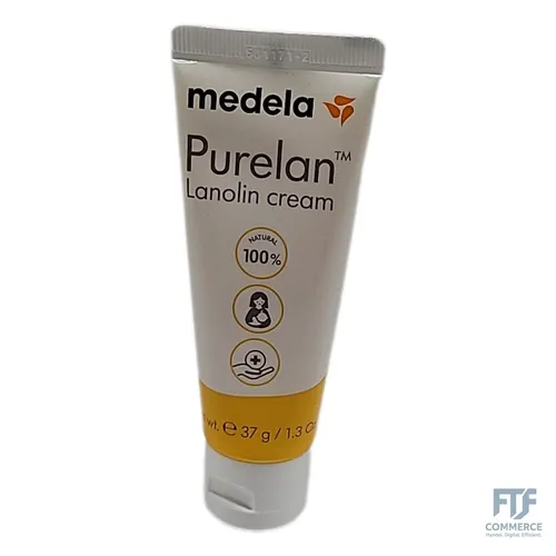 Medela Purelan Lanolin Brustwarzensalbe 37 g – Beruhigende Pflege für stillende Mütter - Brustpflegecreme für beanspruchte Brustwarzen: Purelan beruhigt und schützt die Haut mit medizinischem Lanolin, ideal für die Stillzeit und vielseitig für trockene Hautpartien.