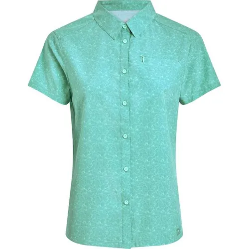 McKINLEY Damen Bluse Palila II W - Leichte Outdoor Bluse für Damen mit optimalem Feuchtigkeitstransport. Atmungsaktiv und schnelltrocknend für höchsten Tragekomfort. Ideal für Wandern und aktive Freizeit.