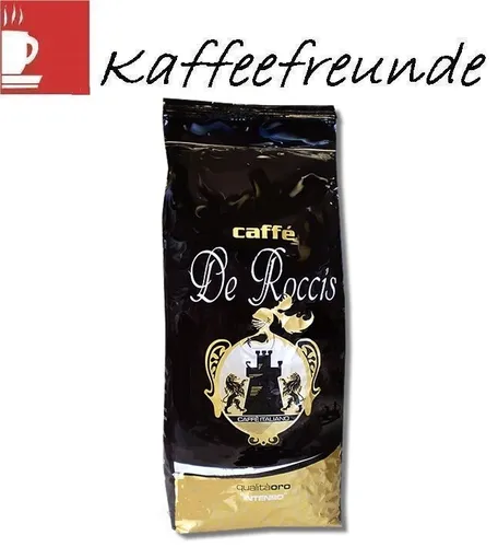 Caffe De Roccis Qualita Oro Intenso Crema Espresso 1kg Bohnen