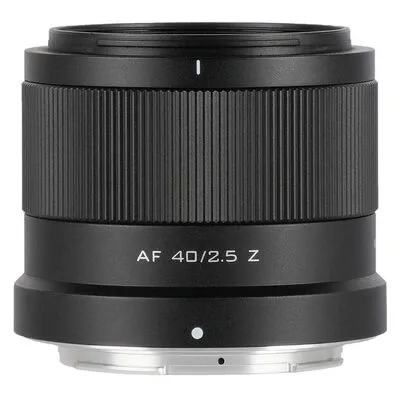 Viltrox 40mm f2,5 für Nikon Z - Vielseitiges Objektiv - Objektive für Nikon Z Vollformatkameras, ideal für kreative Fotografie mit exzellenter Bildqualität und kompaktem Design.