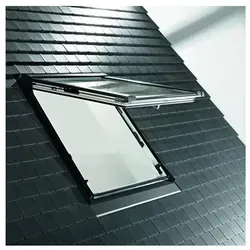 Roto Elektro-Klapp-Schwingfenster WDC i89P K WD AL Kunststoff Dachfenster, 74x160 cm (7/16)
