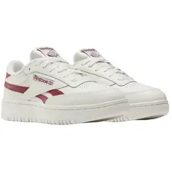 Reebok Classic CLUB C DOUBLE REVENGE Sneaker grau|rot 37 EU
