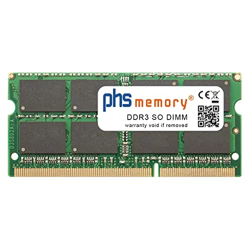 PHS-memory 8GB RAM Speicher kompatibel mit HP Pavilion x360 13-a175nr DDR3 SO DIMM 1333MHz PC3L-10600S