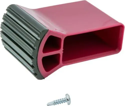 Krause Traversenfußkappe Corda 50 x 20 mm - Leitern - Robuste Fußkappen zum Schutz von Böden und Leiterbeinen, leicht zu montieren und ideal für empfindliche Oberflächen wie Parkett und Laminat.