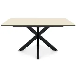 set one by Musterring Esstisch Reno (1-St) mit Vierkantfuß, wählbaren Gestellen und Plattenfarben - Eleganter Esstisch für dein Esszimmer: Der »Reno« von set one by Musterring vereint modernes Design mit einer robusten Glasplatte. Ideal für gesellige Runden und entspannte Teepausen.