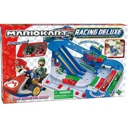 Rennbahn Mario Kart Racing Deluxe - spannende Rennbahn für Kinder ab 5 Jahren, fördert Geschicklichkeit und Spielspaß