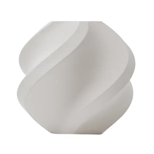 Bambu Lab PLA Matte Filament 1.75mm - Elfenbeinweiß - Zubehör für 3D-Drucker: Benutzerfreundliches PLA-Filament mit schöner matten Oberfläche für hochwertige Drucke und RFID-Technologie für intelligentes Drucken.