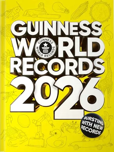 Guinness World Records 2026 (Gebundene Ausgabe) - PRESALE - Studium & Erwachsenenbildung: Entdecken Sie die neuesten Rekorde für Kinder von 9-12 Jahren in diesem faszinierenden Nachschlagewerk, erhältlich ab 26.08.2025.