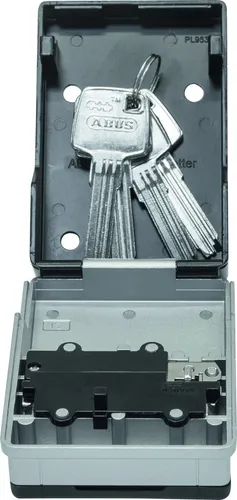 ABUS 77455 KeyGarage™ 727 Mini Schlüsselbox - Wetterbeständiger Schlüsseltresor zur Wandmontage, ideal für bis zu 8 Schlüssel, perfekt für die sichere Aufbewahrung von Wertsachen.