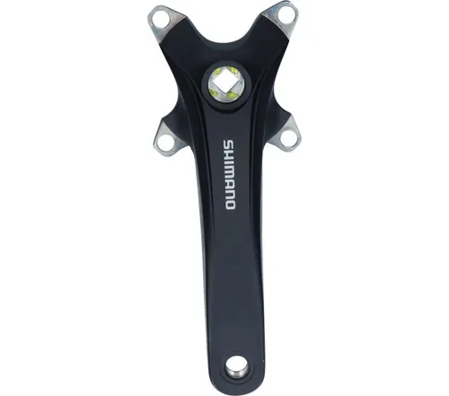 Shimano FC-T3010 Kurbelarm 170 mm, Schwarz - Hochwertiger Kurbelarm für Fahrräder, gefertigt aus robustem Aluminium. Ideal für die präzise Kraftübertragung im Antriebsstrang, kompatibel mit gängigen Standards.