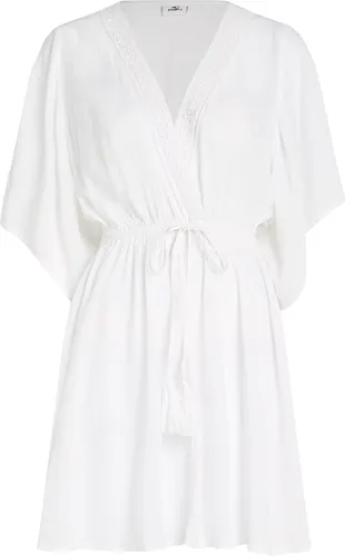 O'Neill Sommerkleid ESSENTIALS COVER UP DRESS weiß M - Kleider, sportliches Sommerkleid aus 100% Viskose, leicht und atmungsaktiv für einen bequemen Tragekomfort an heißen Tagen.