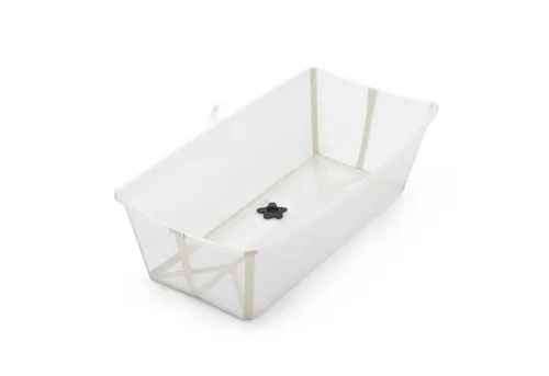 Stokke Babybadewanne Flexi Bath® X-Large - Faltbare Badewanne für Babys, Sandy Beige - Badewannen – Geräumige und praktische faltbare Babybadewanne, ideal für Zuhause und unterwegs, ab Geburt geeignet.