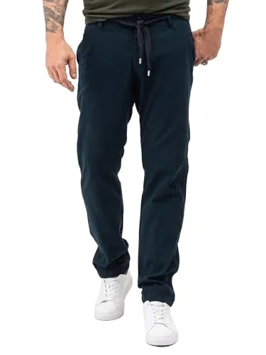 Rock Creek Herren Leinen-Optik Hose - Wanderhosen mit kühlendem Leinen-Cotton-Mix, ideal für den Sommer und einen lässigen Look. Der Regular Fit sorgt für Komfort und Bewegungsfreiheit.