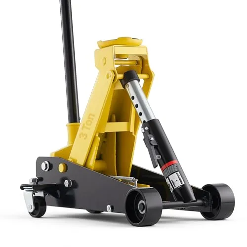 VEVOR Hydraulischer Rangierwagenheber 3T - VEVOR Hydraulischer Rangierwagenheber mit 3T Tragkraft und 130-500 mm Hubhöhe. Ideal für die Werkstatt, bietet er hohe Mobilität und eine robuste Konstruktion für vielseitige Anwendungen.