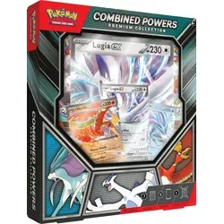 Pokémon-Sammelkartenspiel: Premium-Kollektion Combined Powers - 7 holografische Karten, 1 überdimensionale Karte & 11 Boosterpacks für Sammler und Spieler