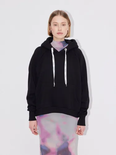 LeGer Hoodie Hayley, LeGer by Lena Gercke in Schwarz XS (34) - Stylischer Hoodie aus hochwertiger Baumwollmischung, ideal für lässige Outfits. Mit praktischer Kängurutasche und Kapuze, perfekt für den Alltag.