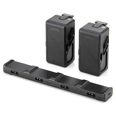 DJI Avata Fly More Set - Zusätzliche Intelligent Flight Batteries und Charging Hub, verlängert Flugzeit auf bis zu 36 Minuten und optimiert Ladezeiten