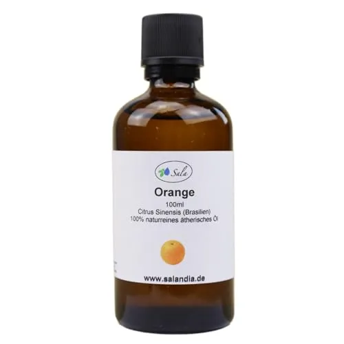 Sala Orangenöl Brasilien ätherisches Öl süß naturrein 100 ml Glasflasche