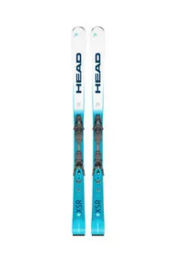Head Ski WC Rebels e.XSR + PR 11 GW - Leistungsstarker Rennski - Rennski mit einer Länge von 163 cm, ideal für ambitionierte Skifahrer. Hohe Wendigkeit und Stabilität für unvergessliche Abfahrten.