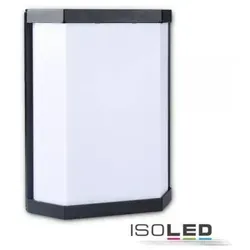 ISOLED Wandlampe Außenbereich IP54 2xE27 anthrazit - Lampen für den Außenbereich, IP54 Schutz sorgt für Wetterbeständigkeit und individuelles Licht durch E27 Leuchtmittel.